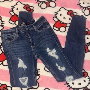 Hollister blue jeans
